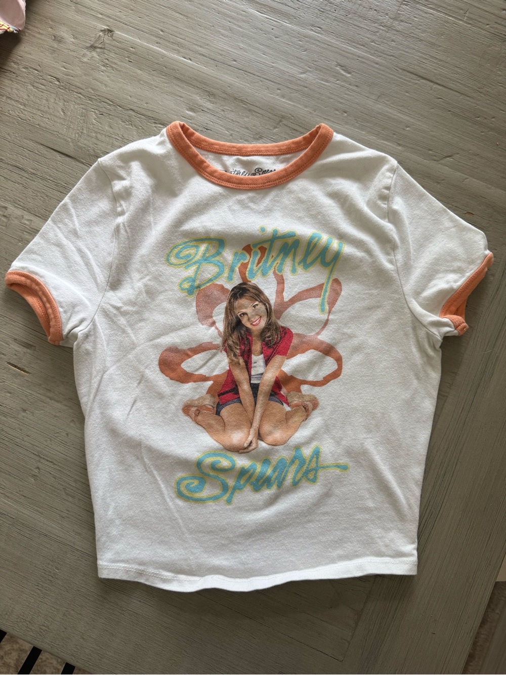 Vintage Y2K Britney Spears - Graphic Crop Tee